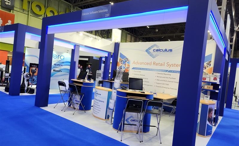 Calculus Software Solution's Exhibition Stand.